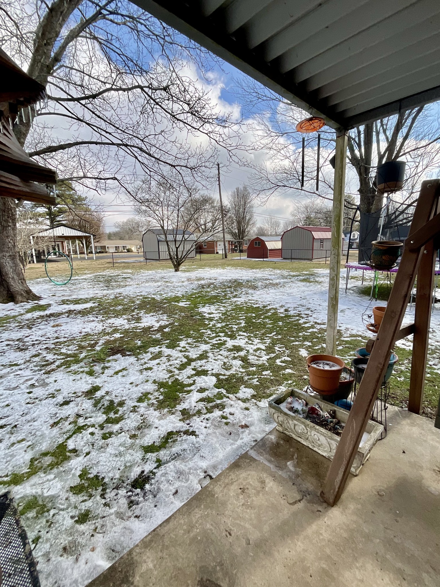 1503 Frances Street Lawrenceburg, TN 38464 - Photo 44 of 44 a view of a backyard with large trees