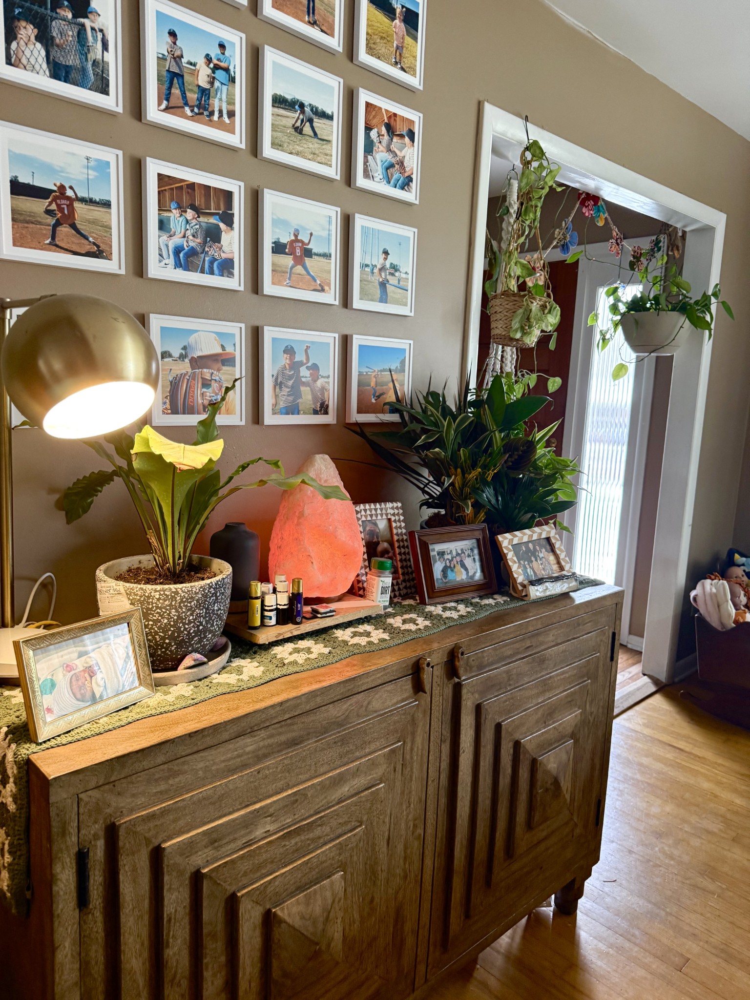 1503 Frances Street Lawrenceburg, TN 38464 - Photo 9 of 44 a living room with furniture and a potted plant