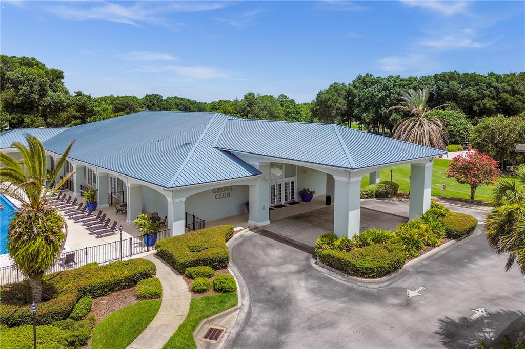 11287 Southwest 73rd Circle Ocala, FL 34476 - Photo 34 of 37 aerial view of a house with a yard and potted plants