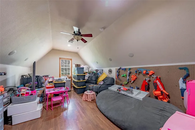 a living room with lots of furniture