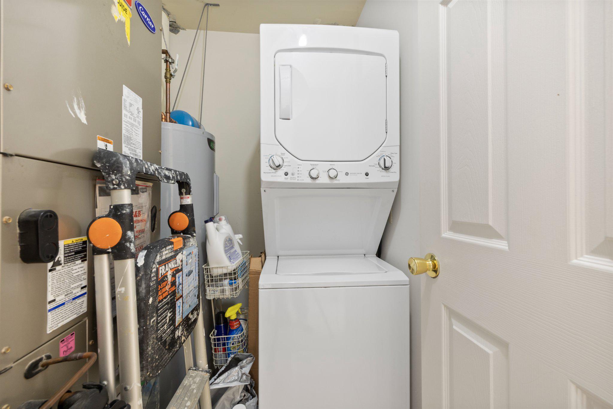 408 Ridgepoint Place, Unit 40838 Gaithersburg, MD 20878 - Photo 28 of 38 In Unit Washer/Dryer