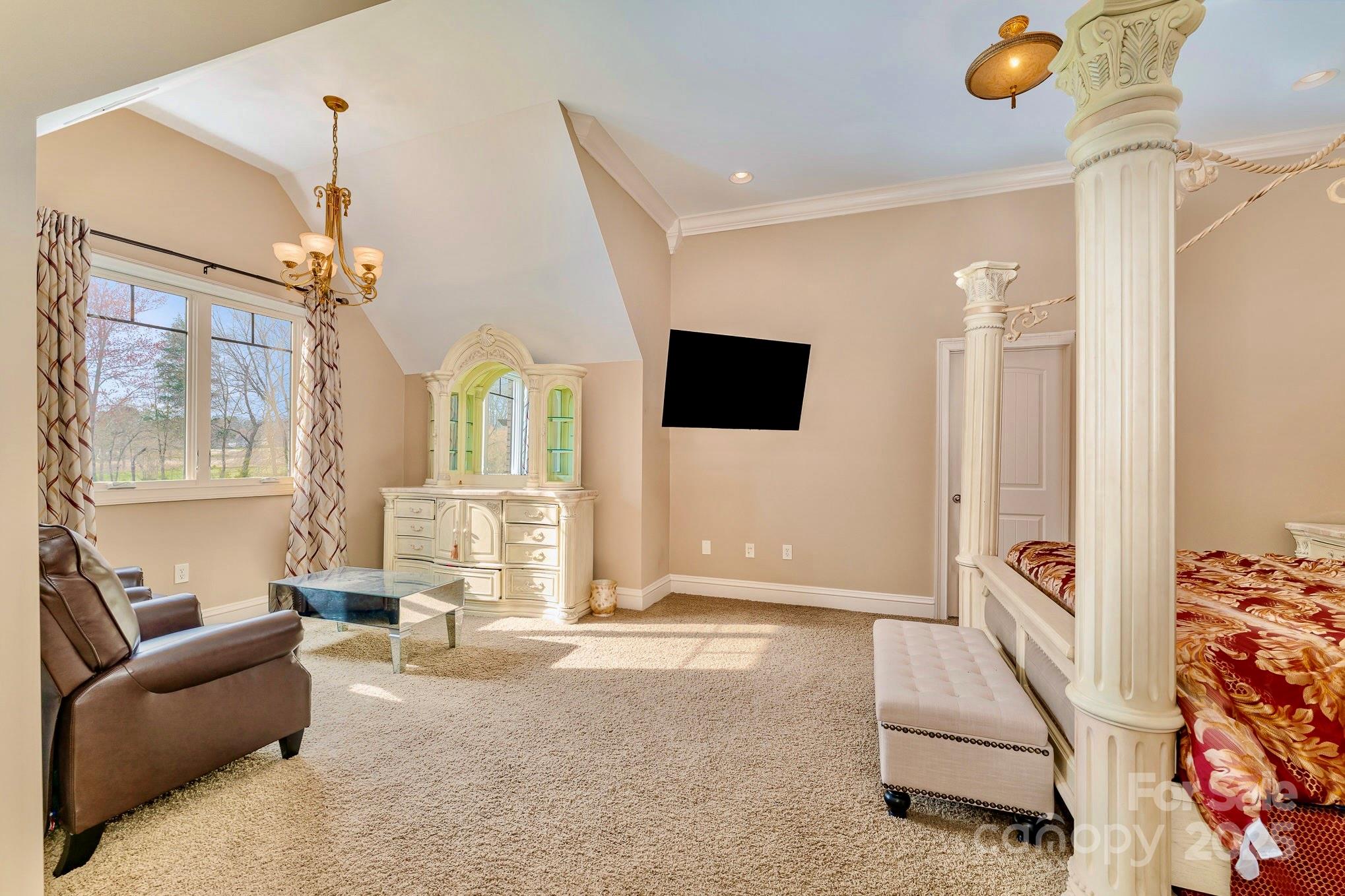 520 Riviera Drive Salisbury, NC 28144 - Photo 28 of 34 a living room with furniture and a flat screen tv
