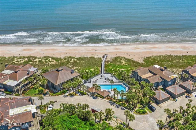 a view of a lake with a house