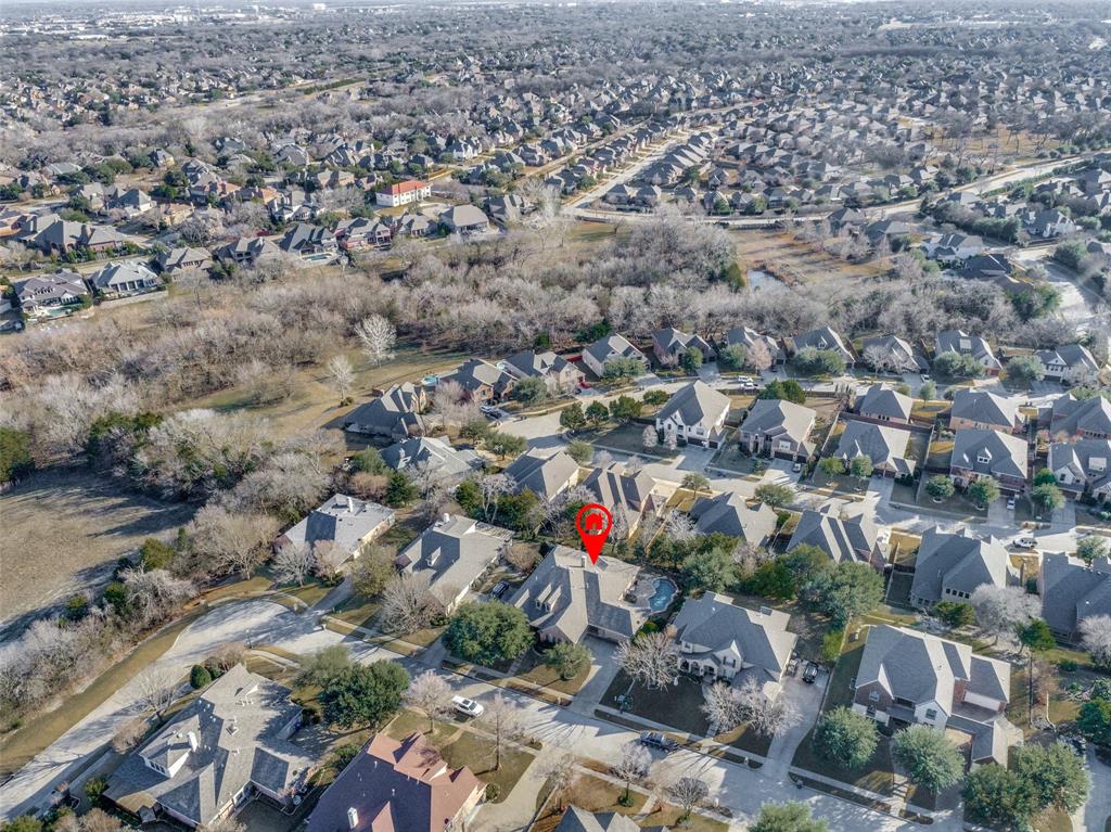 4009 Muscovy Drive McKinney, TX 75072 - Photo 30 of 31 an aerial view of residential houses with outdoor space