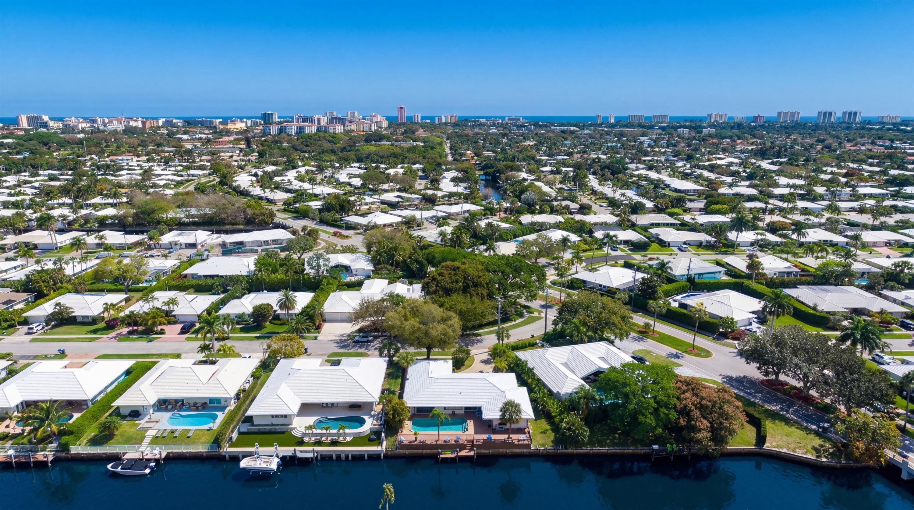 1223 Pepperridge Terrace Boca Raton, FL 33486 - Photo 34 of 34 an aerial view of residential houses with outdoor space