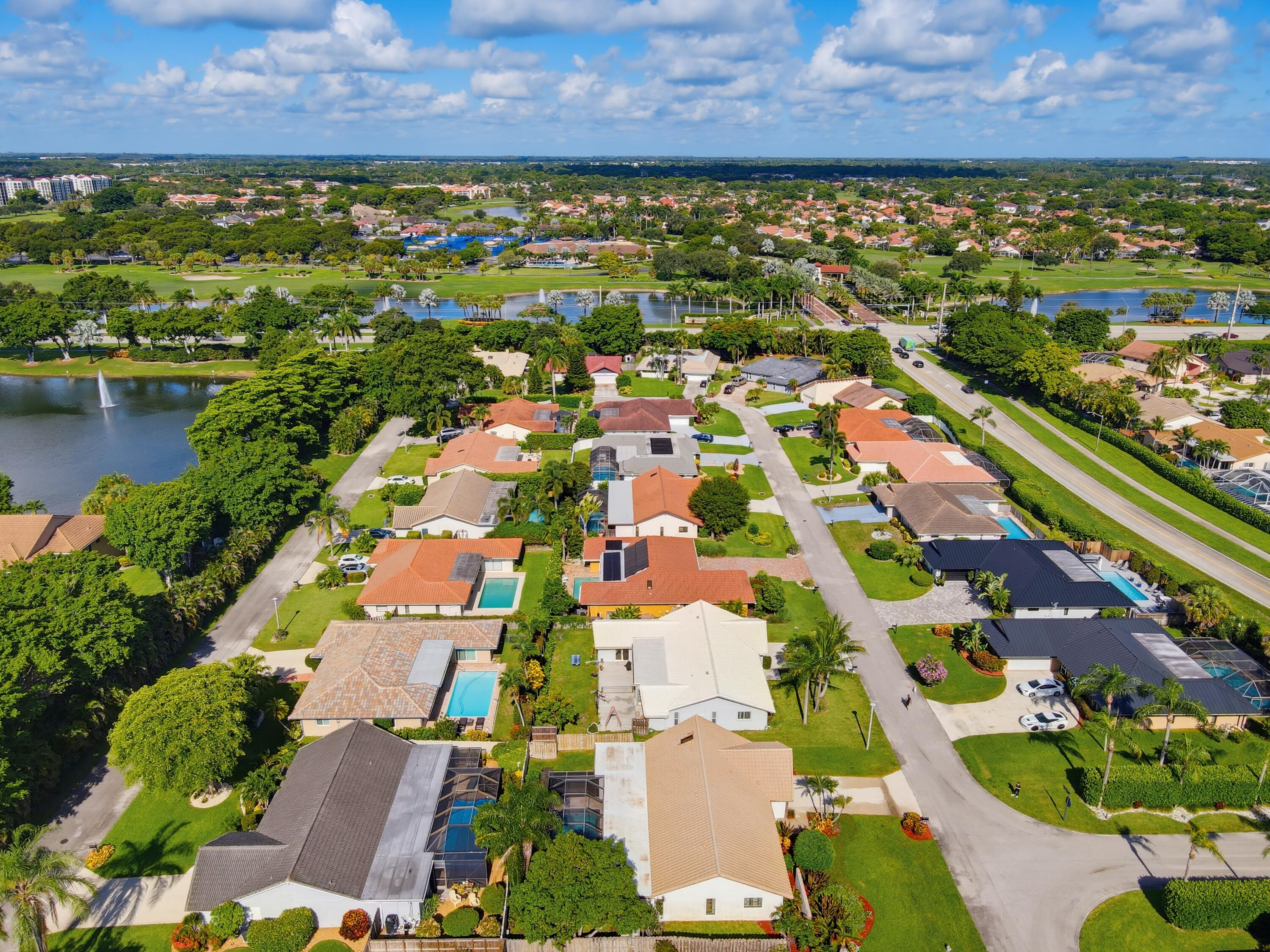 6846 Bianchini Circle Boca Raton, FL 33433 - Photo 24 of 25 Aerial View