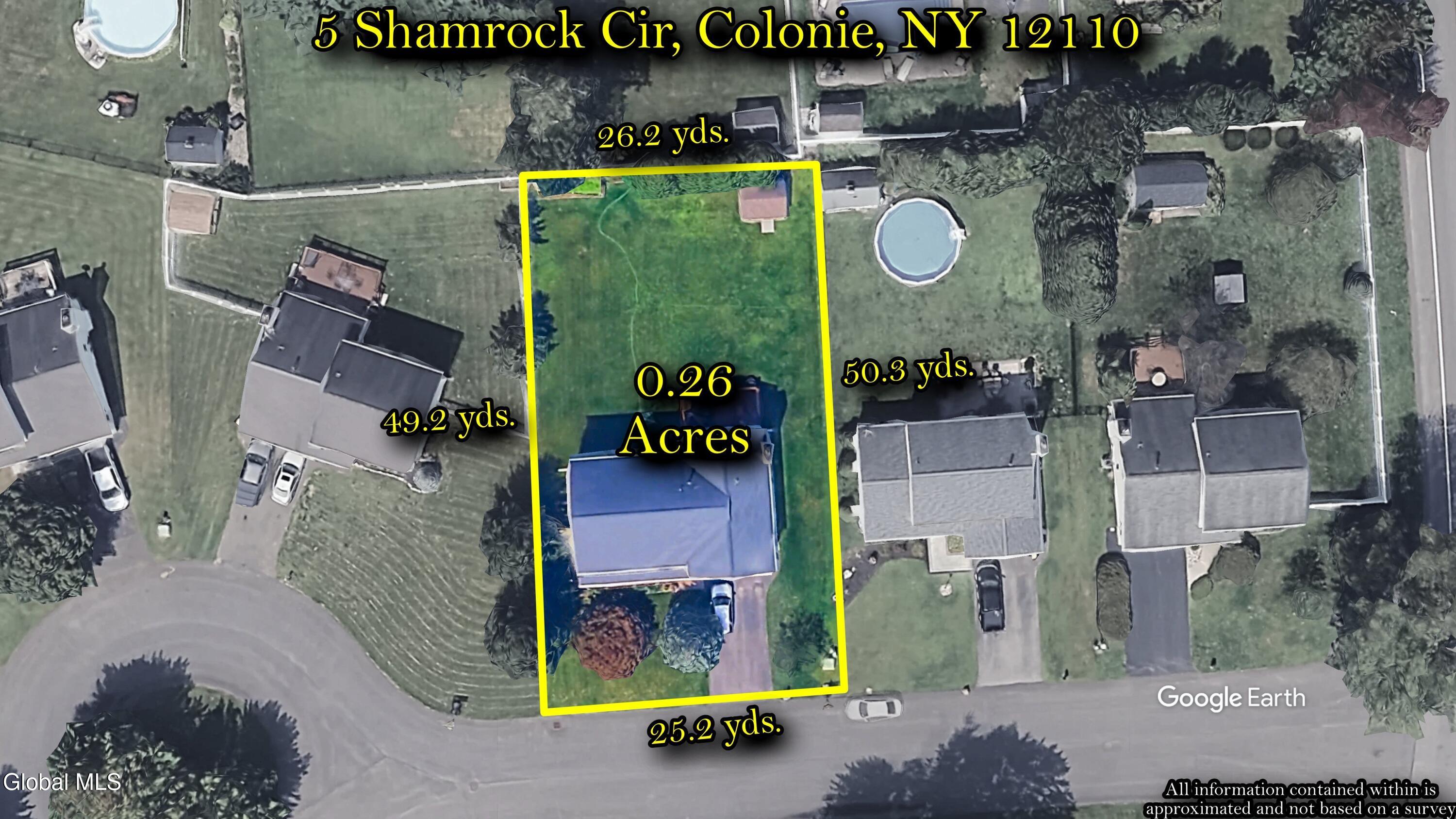 5 Shamrock Circle Latham, NY 12110 - Photo 60 of 60 060-Property Line Overlay