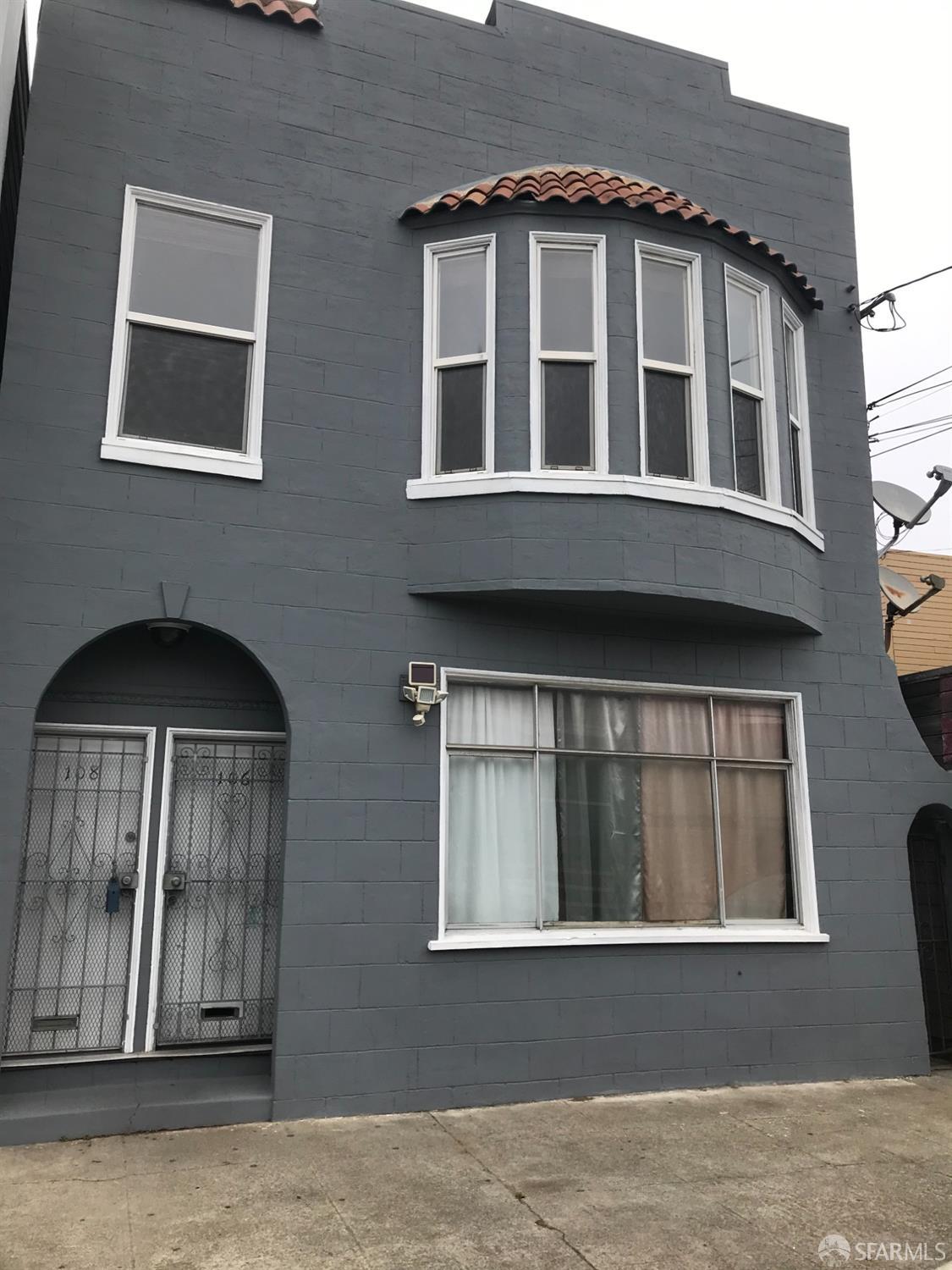 106-108 Sadowa Street San Francisco, CA 94112 - Photo 1 of 31 a front view of a house with windows