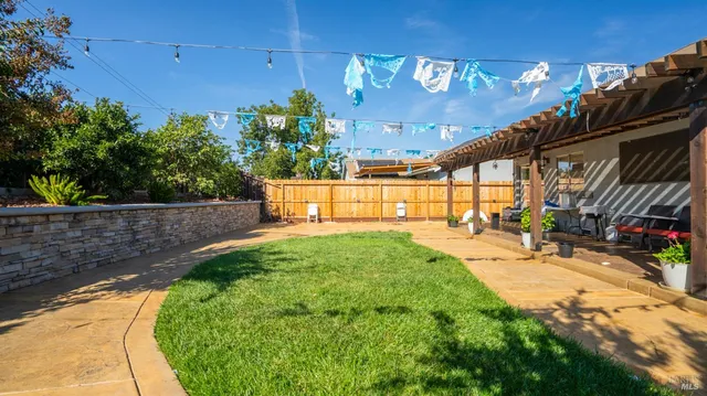 a view of outdoor space and yard