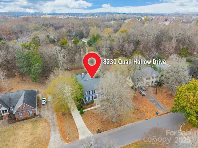 $585,000 | 8230 Quail Hollow Drive, Harrisburg, NC 28075