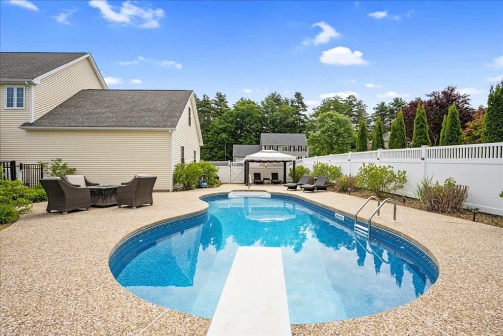 2 Harding Lane Sturbridge, MA 01518 - Photo 35 of 42 a view of a swimming pool with sitting area