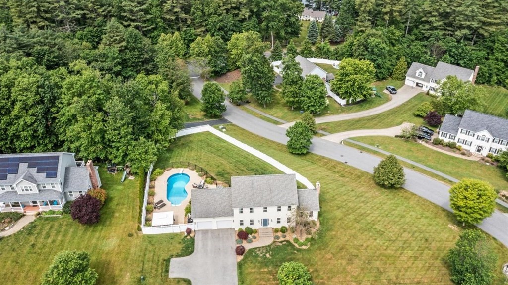 2 Harding Lane Sturbridge, MA 01518 - Photo 38 of 42 an aerial view of a house with outdoor space
