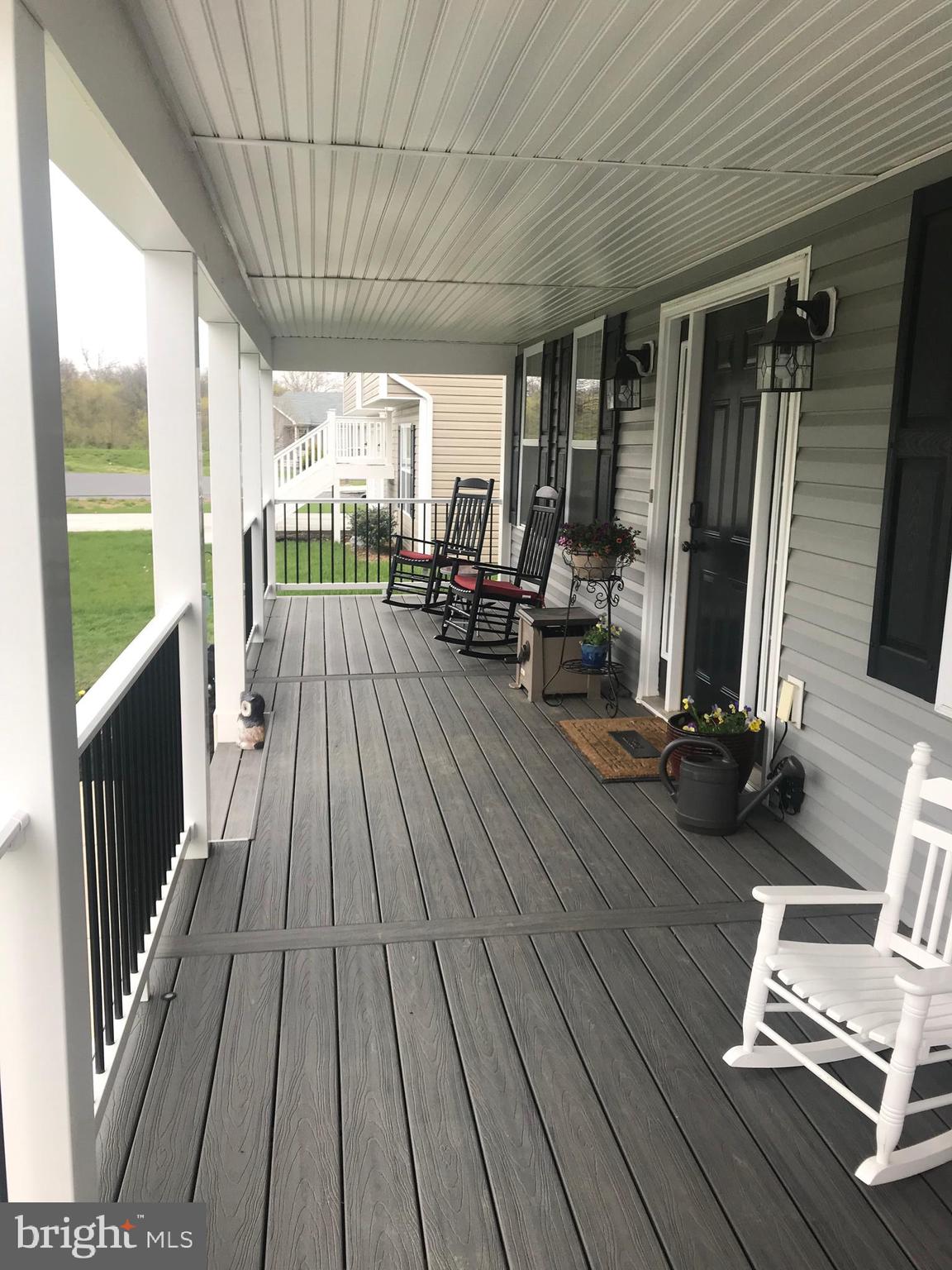 214 Gibson Road Inwood, WV 25428 - Photo 13 of 38 Large front porch maintenance free