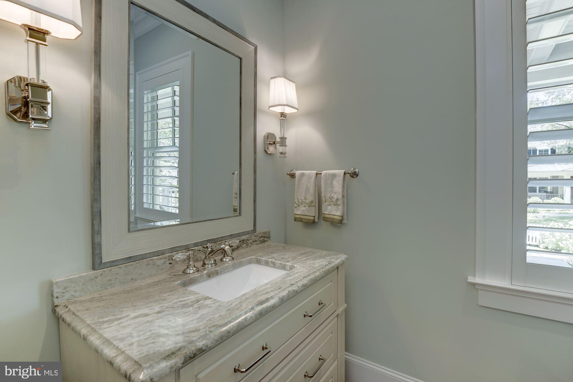 7006 Exeter Road Bethesda, MD 20814 - Photo 20 of 75 ELEGANT LARGE POWDER ROOM