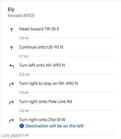 $59,000 | 2716 21st Street West, Ely, NV 89301