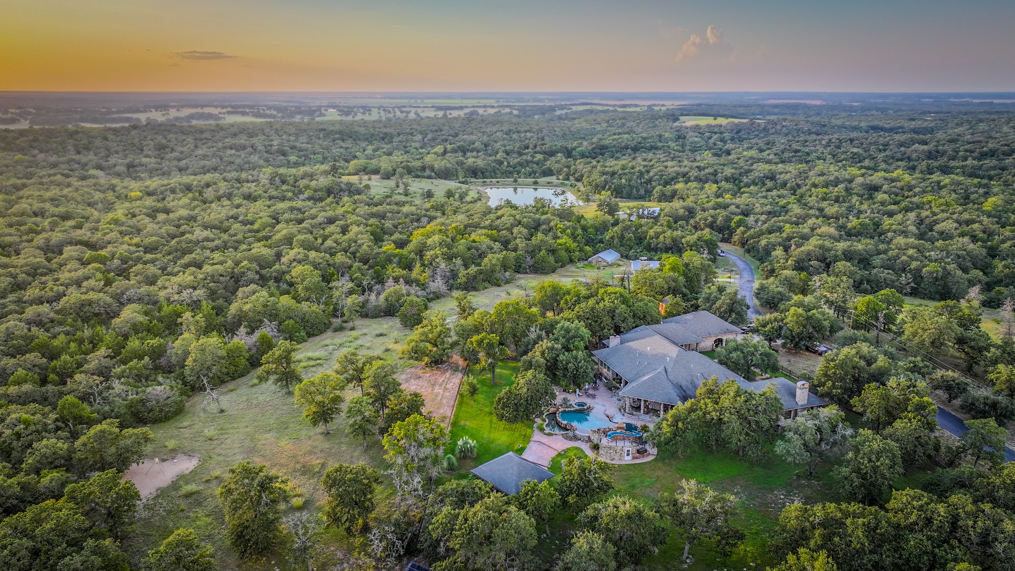 2042 22 Hills Road Gause, TX 77857 - Photo 2 of 50 an aerial view of multiple house