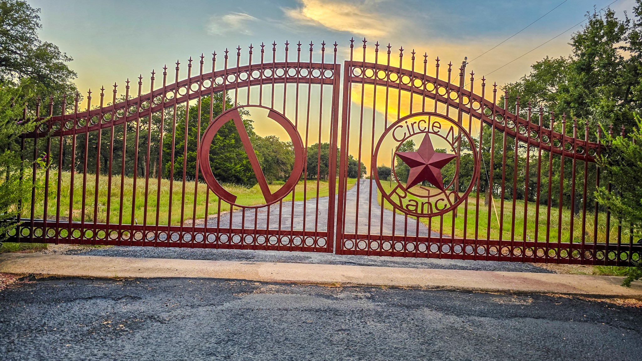 2042 22 Hills Road Gause, TX 77857 - Photo 10 of 50 a view of a park with a bench and trees