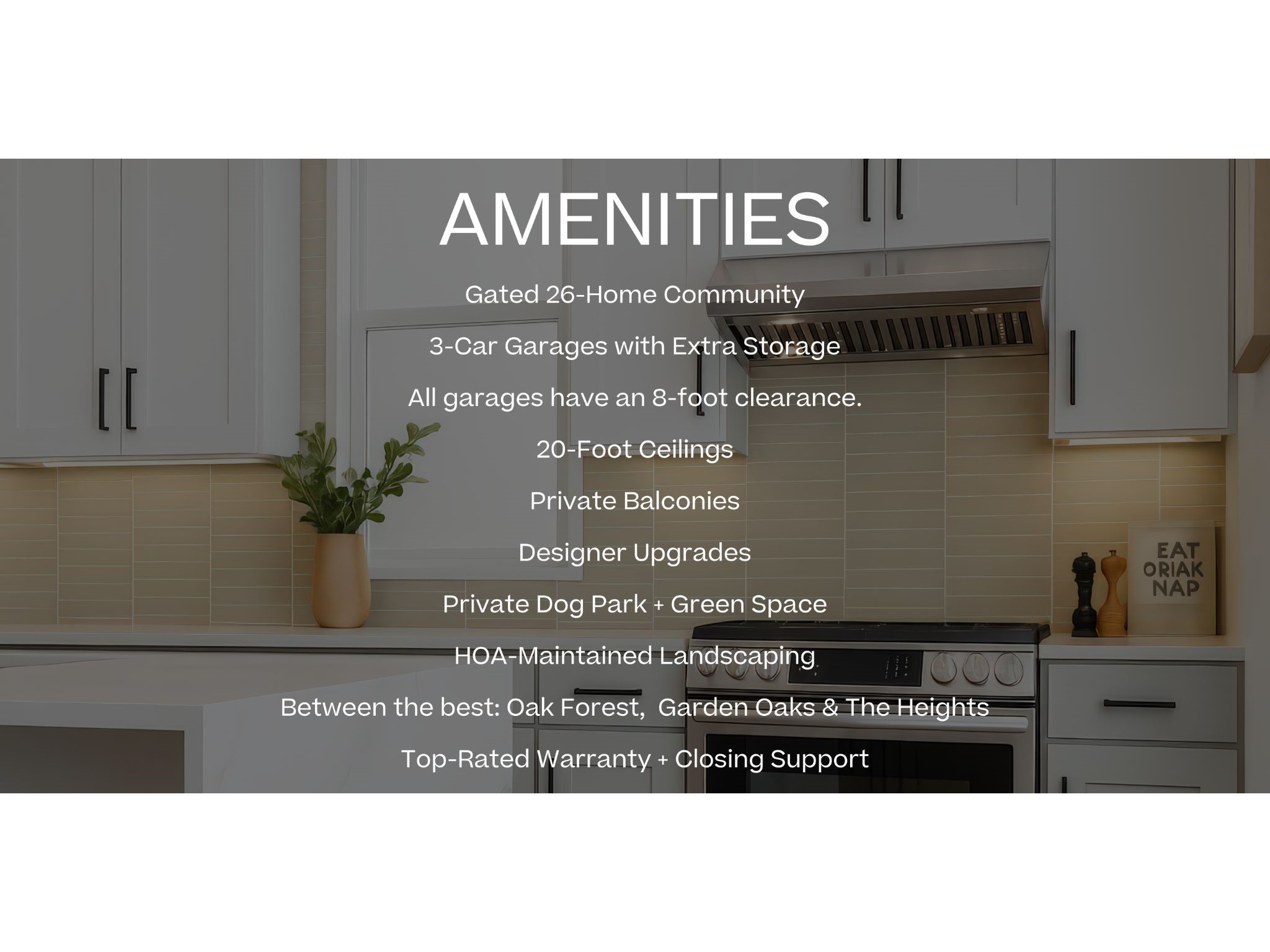 817 Thornton Road, Unit G Houston, TX 77018 - Photo 48 of 49 a view of a sign