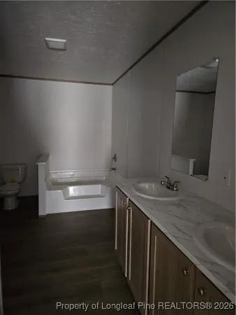 a bathroom with a sink and a toilet