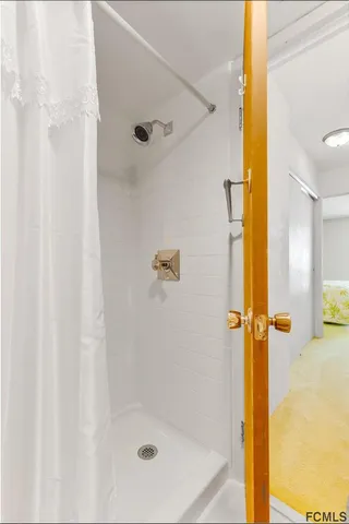 a front view of a building