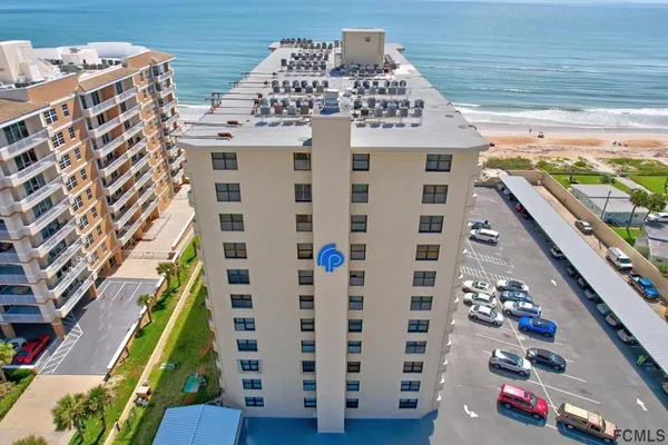 a view of an ocean from a balcony