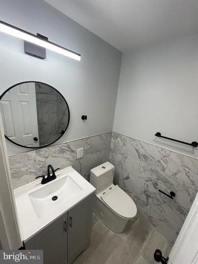 4458 North 20th Street Philadelphia, PA 19140 - Photo 5 of 14 Sleek modern bathroom with elegant finishes.