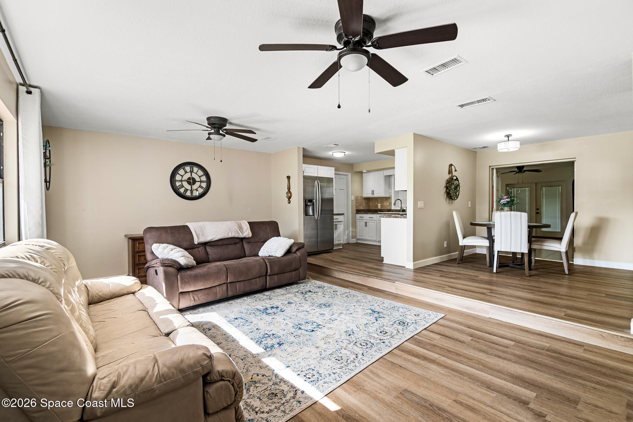2919 Colchester Road Cocoa, FL 32926 - Photo 8 of 27 Open Concept Living Dining