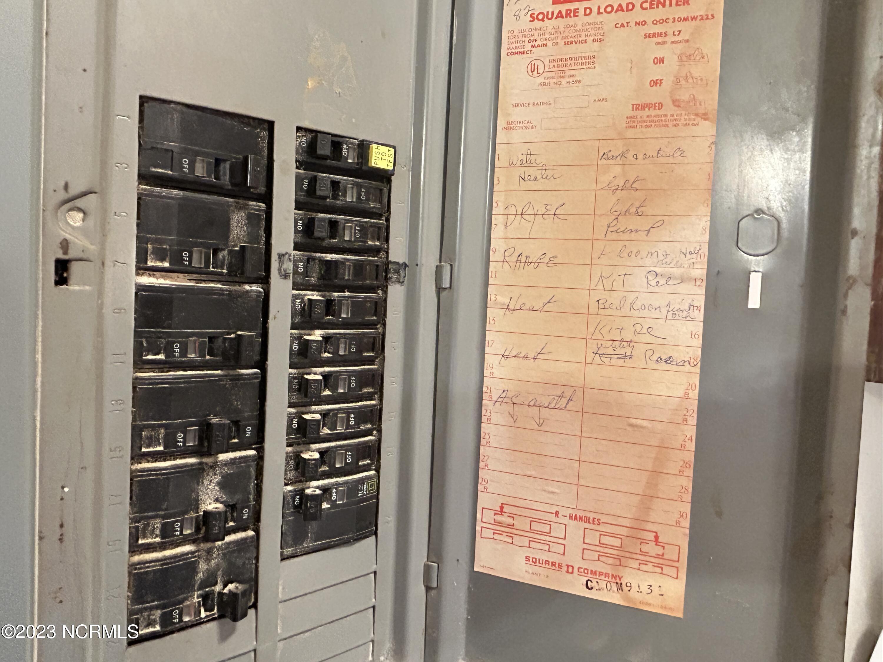 6409 Mary Chapel Road Scotland Neck, NC 27874 - Photo 25 of 51 main electric panel
