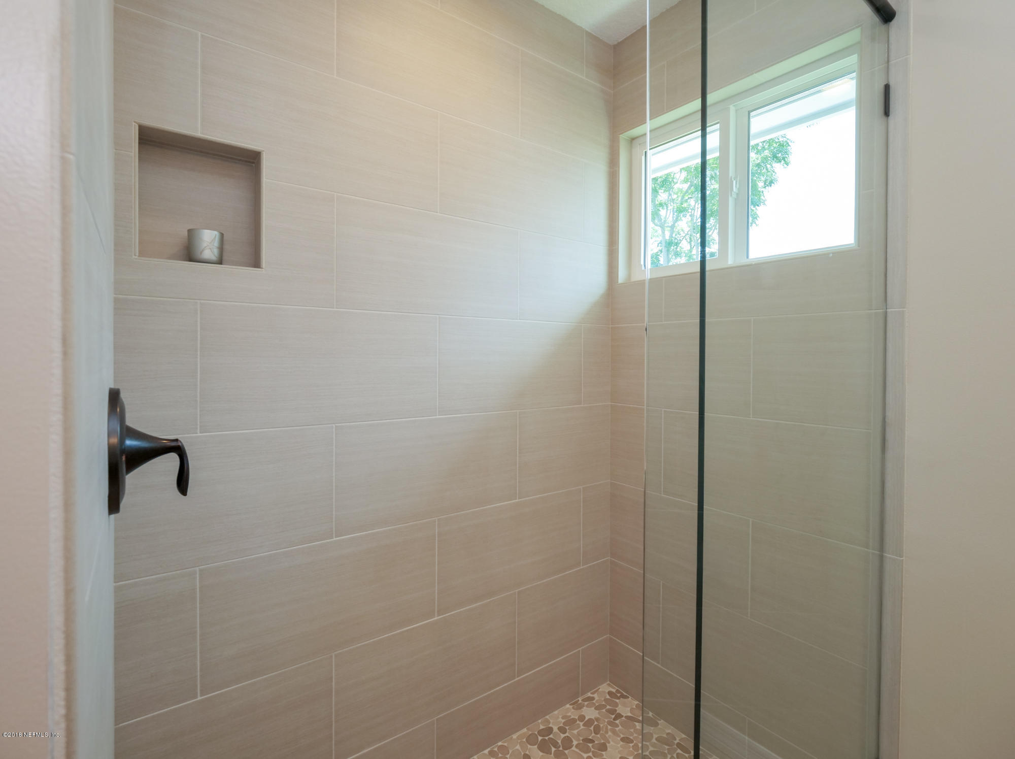 195 Seminole Road Atlantic Beach, FL 32233 - Photo 22 of 56 Glass Enclosed Shower