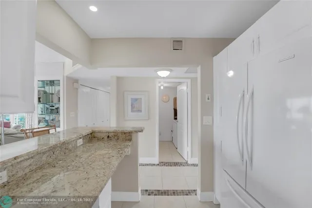 a view of a balcony with city view