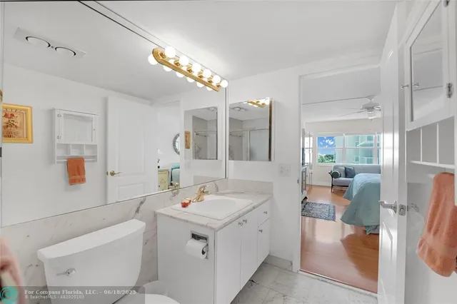 a view of a swimming pool and outdoor space