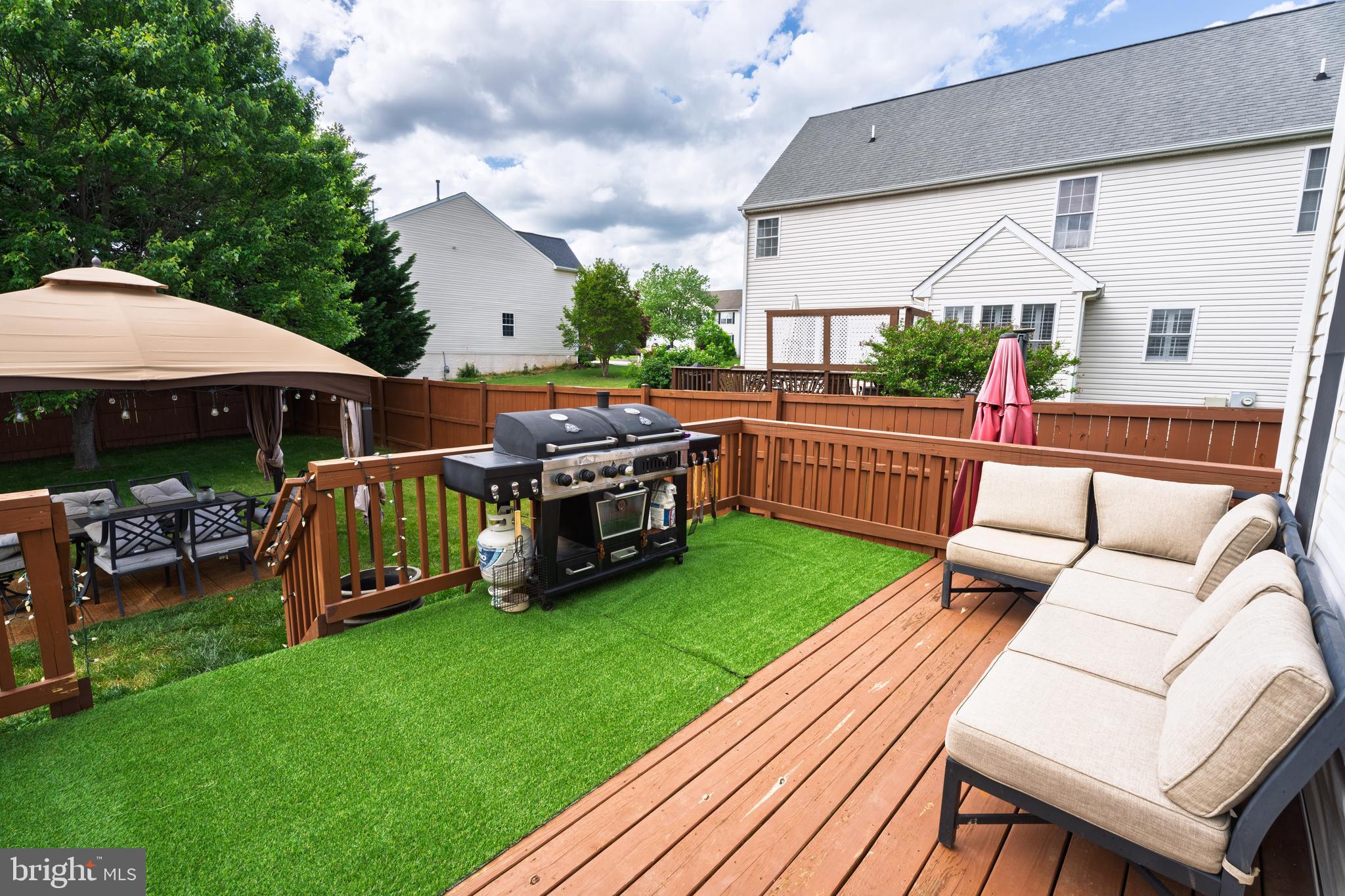 722 Blossom Tree Road Culpeper, VA 22701 - Photo 54 of 64 Large Deck Out Back
