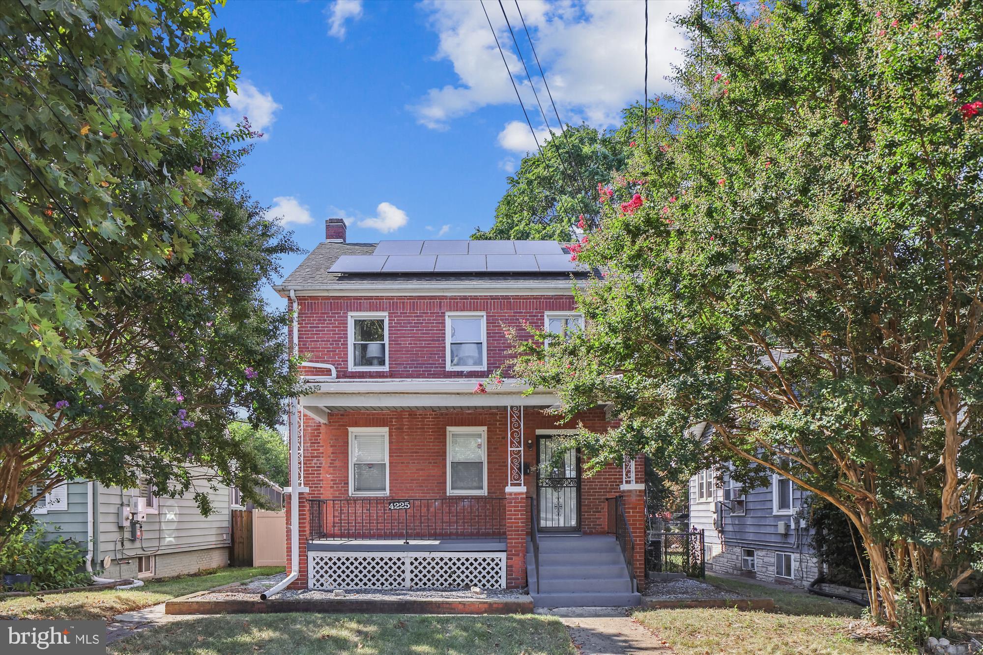 4225 Meade Street Northeast Washington, DC 20019 - Photo 2 of 42 Charming brick home with solar panels.