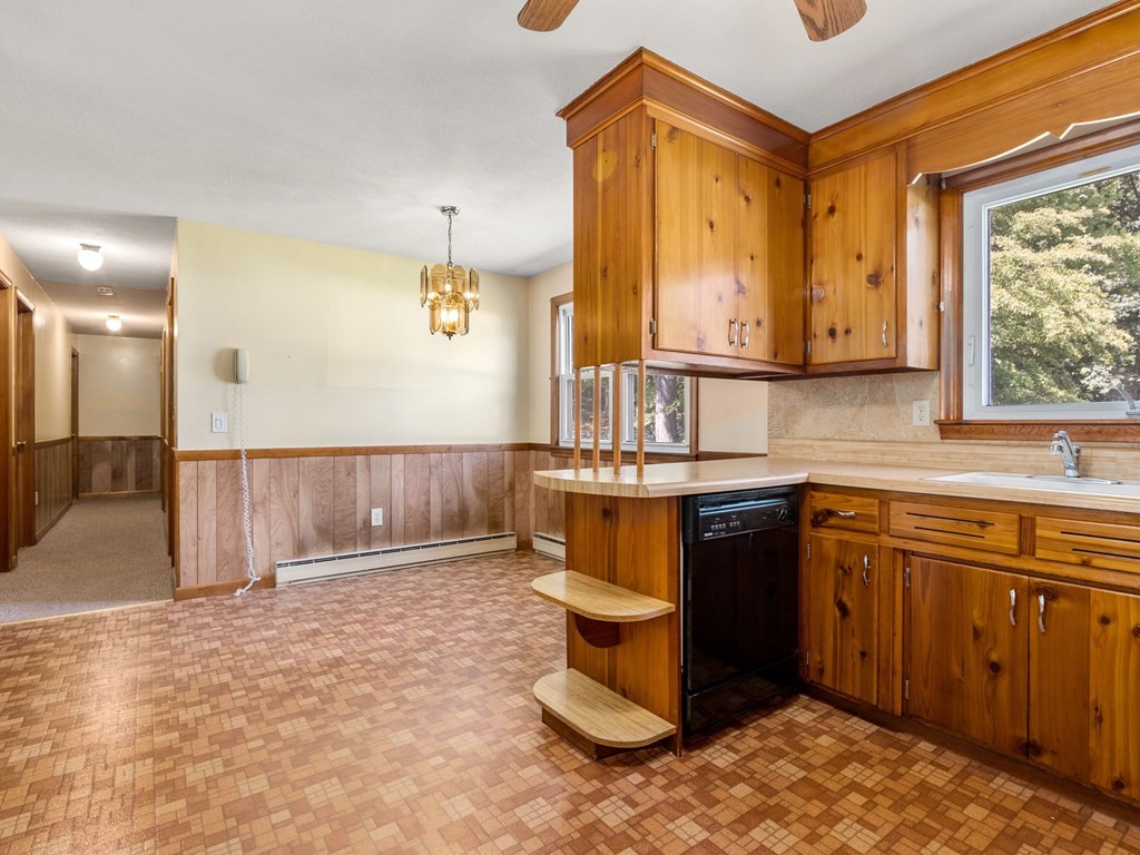 16 May Road Ludlow, MA 01056 - Photo 4 of 28 a kitchen with a sink cabinets and window