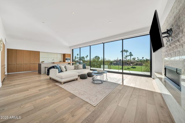 a spacious bathroom with a double vanity sink mirror and double