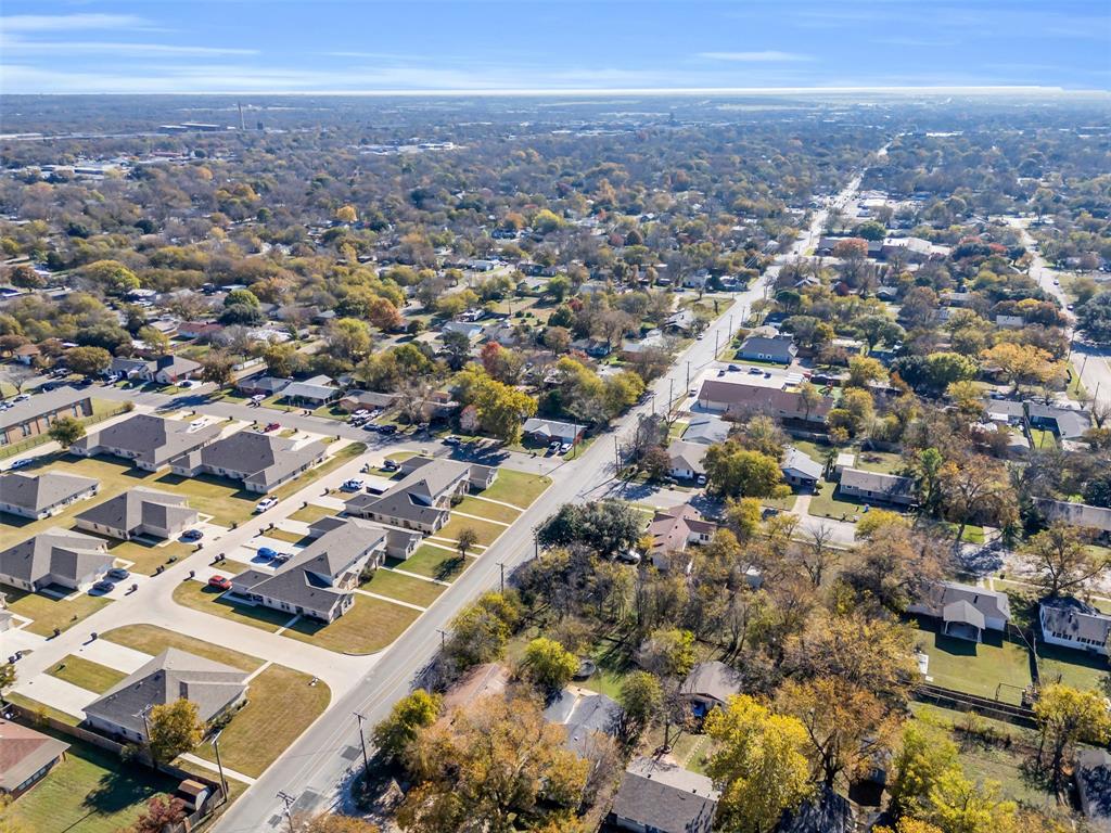 603 Lilly Street Cleburne, TX 76033 - Photo 26 of 30 Drone / aerial view of home