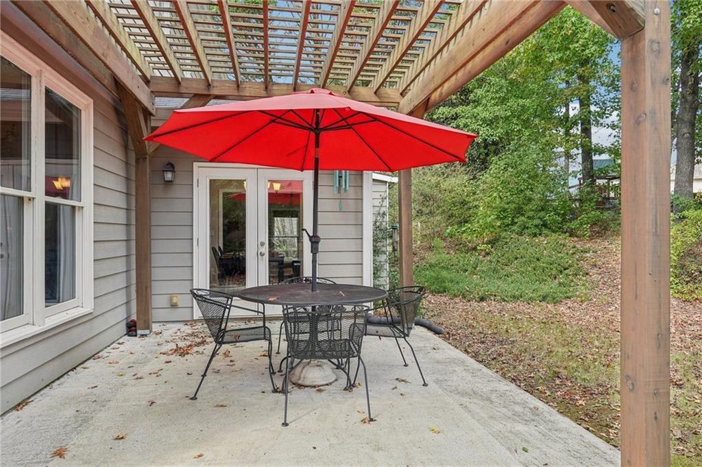 3820 Ridge Point Drive Suwanee, GA 30024 - Photo 38 of 41 a view of a house with a patio