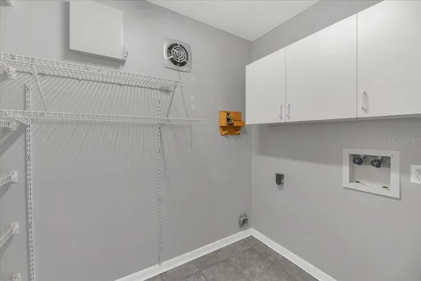 a view of front door of house