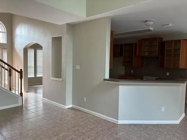 wooden floor and window in a room
