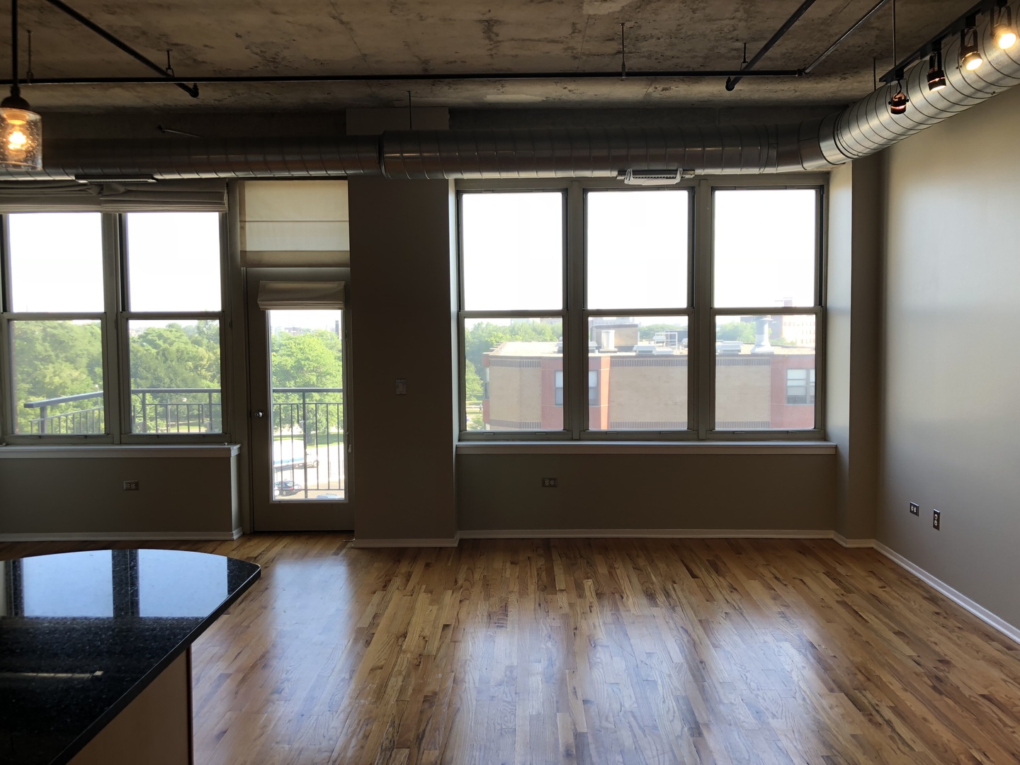 6 South Laflin Street, Unit 604 Chicago, IL 60607 - Photo 2 of 17 a living room with wooden floor and a window
