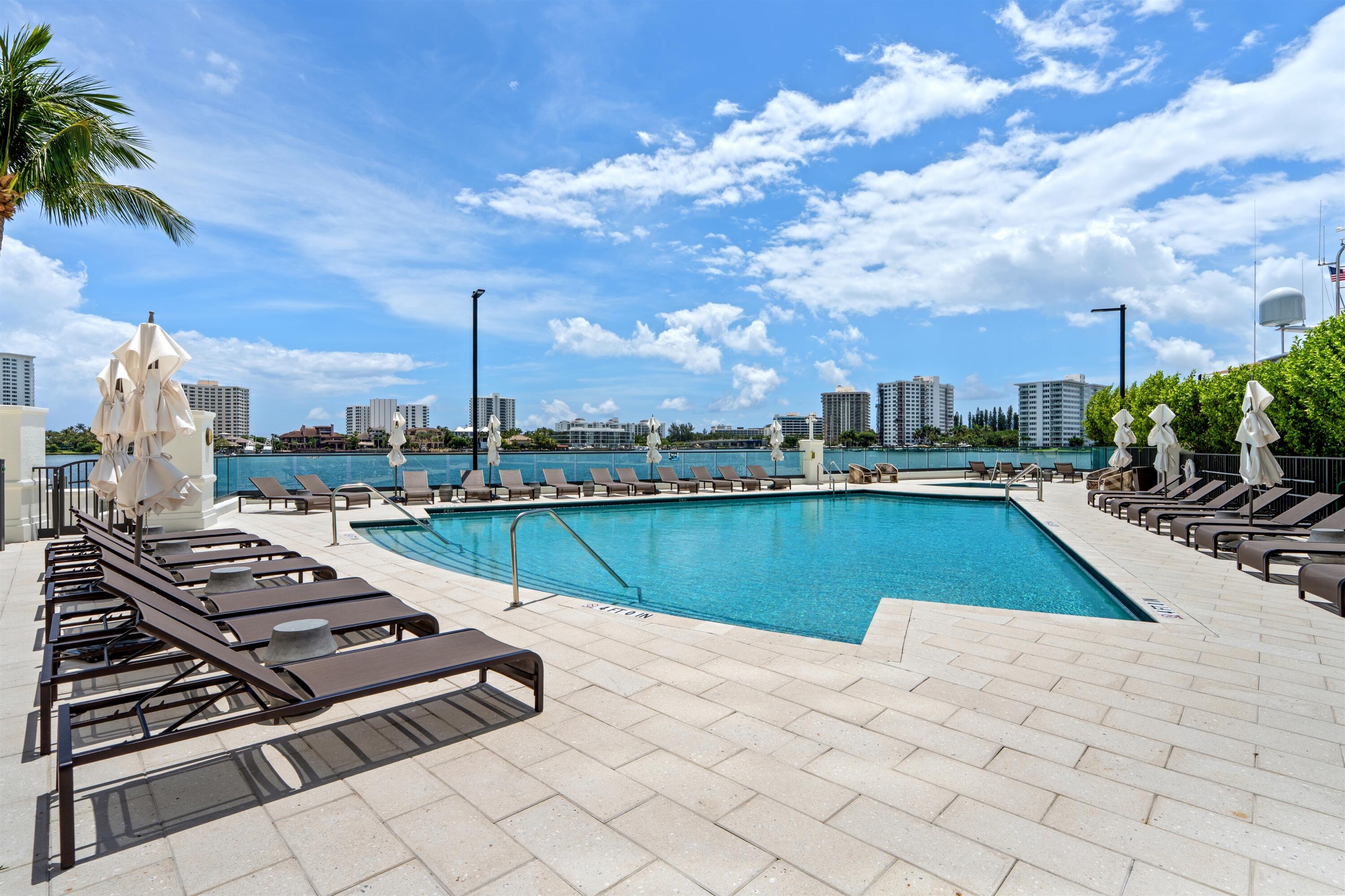 500 Southeast 5th Avenue, Unit 701S Boca Raton, FL 33432 - Photo 39 of 41 POOL TO LAKE BOCA