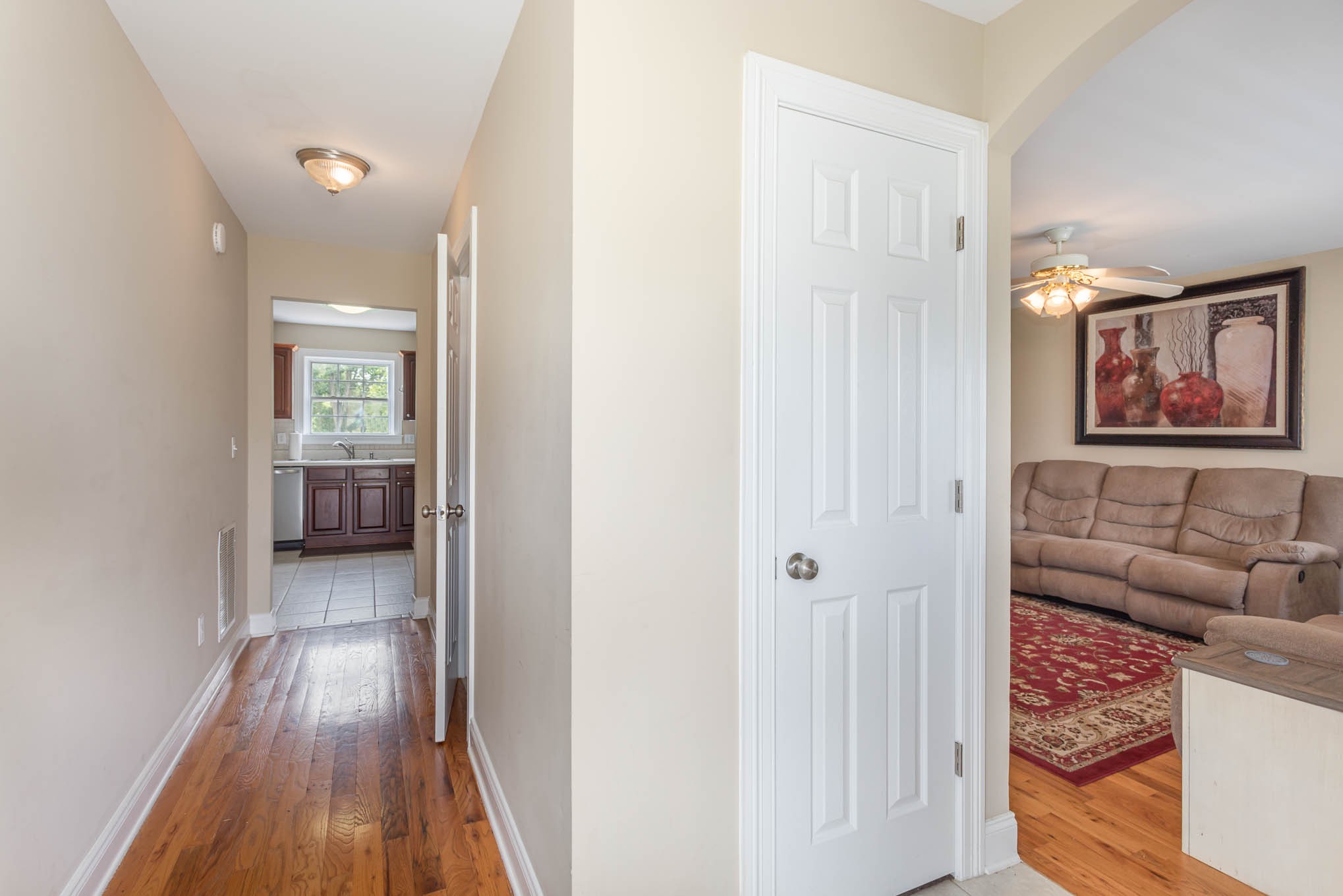 817 Blakemore Road Dickson, TN 37055 - Photo 9 of 30 a view of hallway with furniture and wooden floor