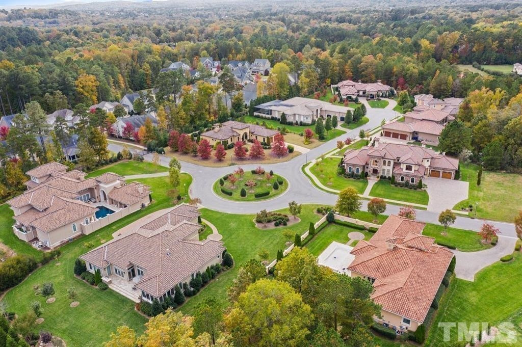 31 Treviso Place Durham, NC 27707 - Photo 17 of 21 an aerial view of residential houses with outdoor space