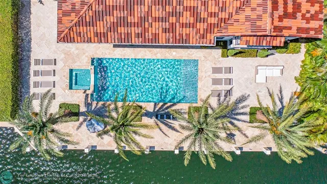 a view of backyard with a garden and plants