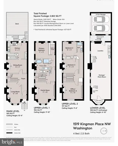 $2,400,000 | 1519 Kingman Place Northwest, Washington, DC 20005