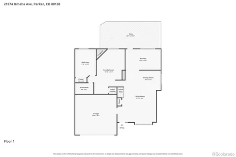 $575,000 | 21574 Omaha Avenue, Parker, CO 80138