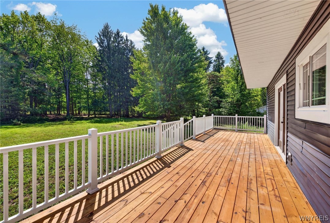 7437 Derby Road Evans, NY 14047 - Photo 40 of 46 Back deck