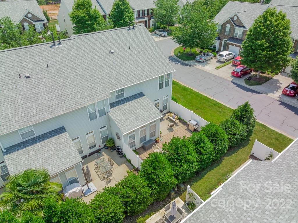 194 Snead Road Fort Mill, SC 29715 - Photo 35 of 43 an aerial view of a house with a garden