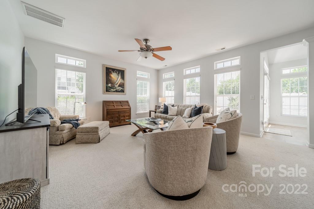 194 Snead Road Fort Mill, SC 29715 - Photo 7 of 43 a living room with furniture large window and flat screen tv