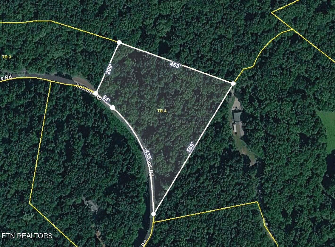 4045 Suttons Road Sevierville, TN 37876 - Photo 2 of 5 Aerial Map - CRS 4045 Suttons Rd